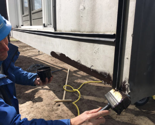 Prefab elementen waterdicht maken