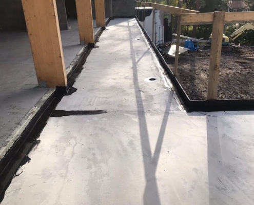 Dakterras coating