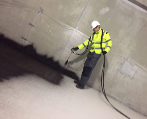 Concrete waterproofing