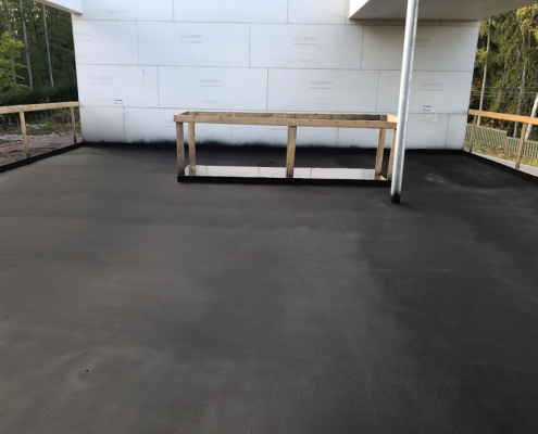 Roofterrace waterproofing