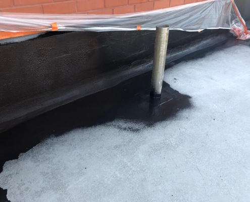 Waterproofing parking garage