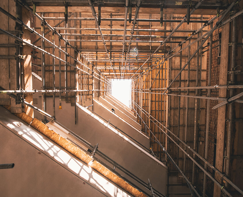 Airtight sealing building floors