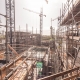 Airtight sealing scaffolding