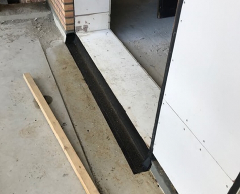 balcony connection window frame