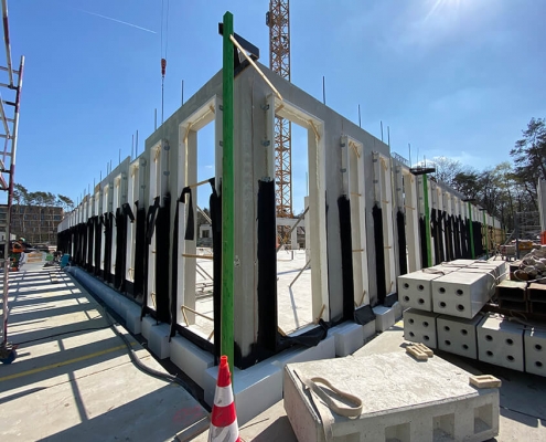 windowframe air barrier construction