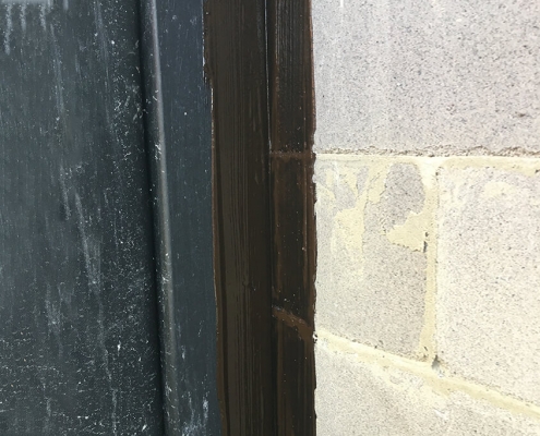 liquid rubber window frame